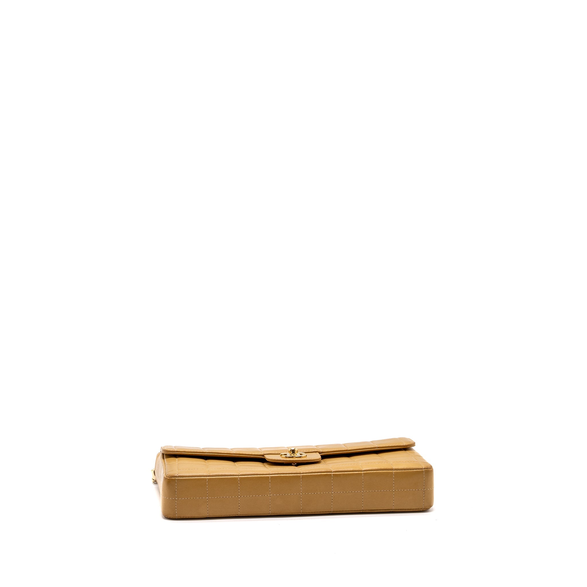 Chanel Vintage Flap Bag Dark Beige