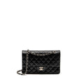 Chanel Medium Classic Double Flap Bag Lambskin BLACK