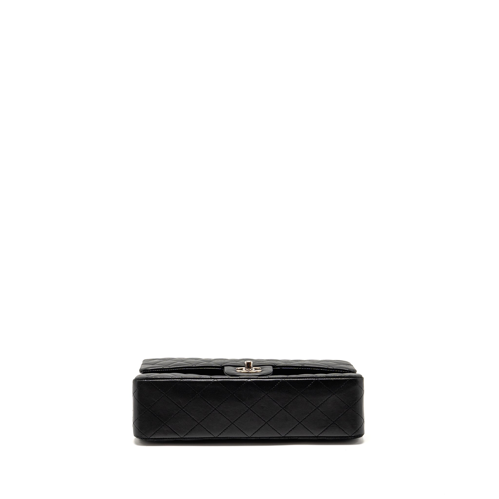 Chanel Medium Classic Double Flap Bag Lambskin BLACK