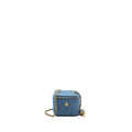 Chanel Pearl Crush Mini Vanity Case Denim Blue Brushed