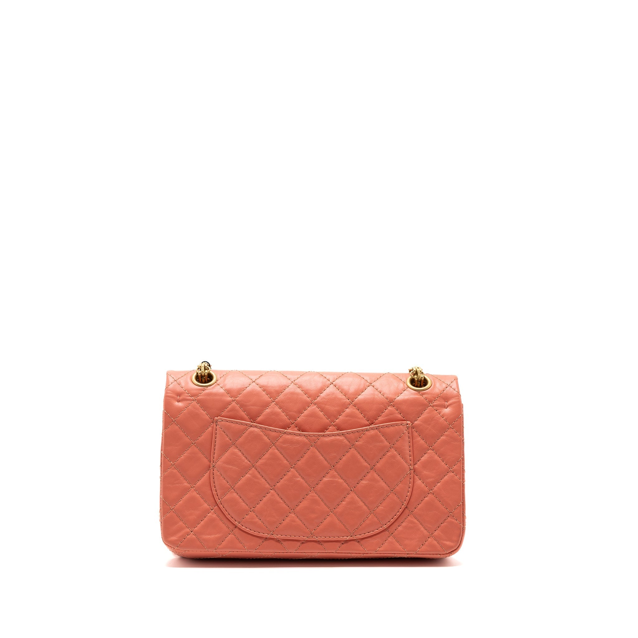 Chanel SMALL 2.55 REISSUE FLAP BAG aged calfskin LIGHT PINK