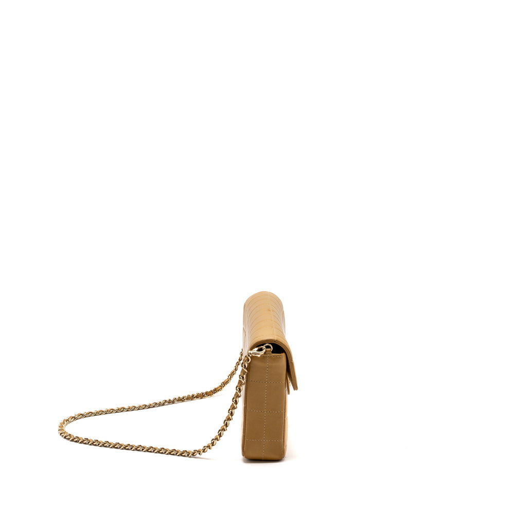 Chanel Vintage Flap Bag Dark Beige