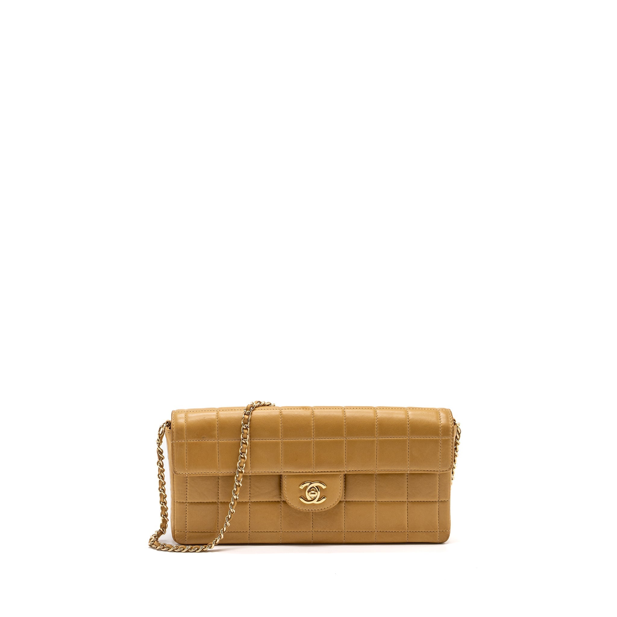 Chanel Vintage Flap Bag Dark Beige