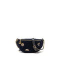 Chanel Paris Hamburg Charms Belt Bag Wool/Lambskin Navy/Black