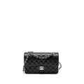 Chanel Small Classic Double Flap Bag Caviar Black  (Microchip)