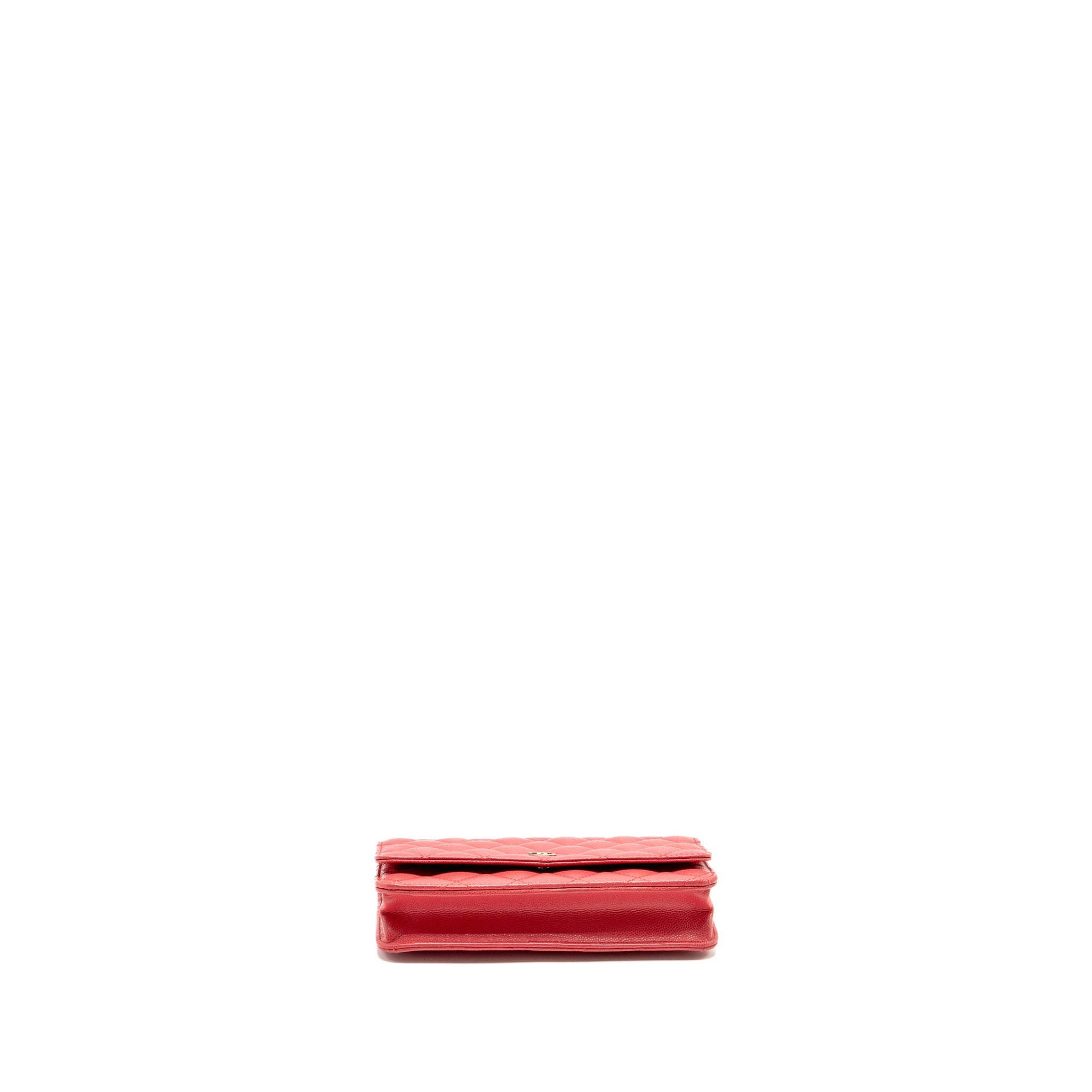Chanel Classic Wallet on Chain Caviar Pink