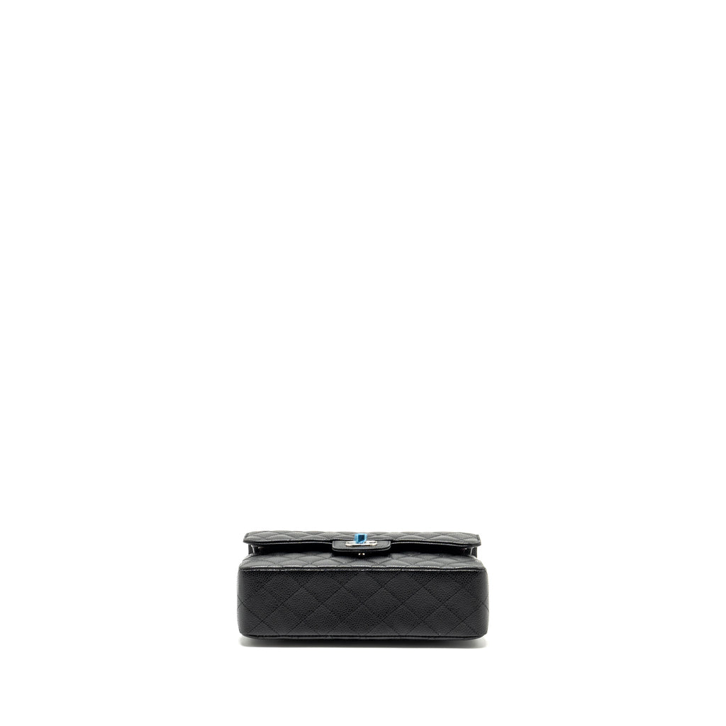 Chanel Small Classic Double Flap Bag Caviar BLACK  (Microchip)