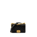 CHANEL SMALL BOY Bag Caviar BLACK  (Microchip)