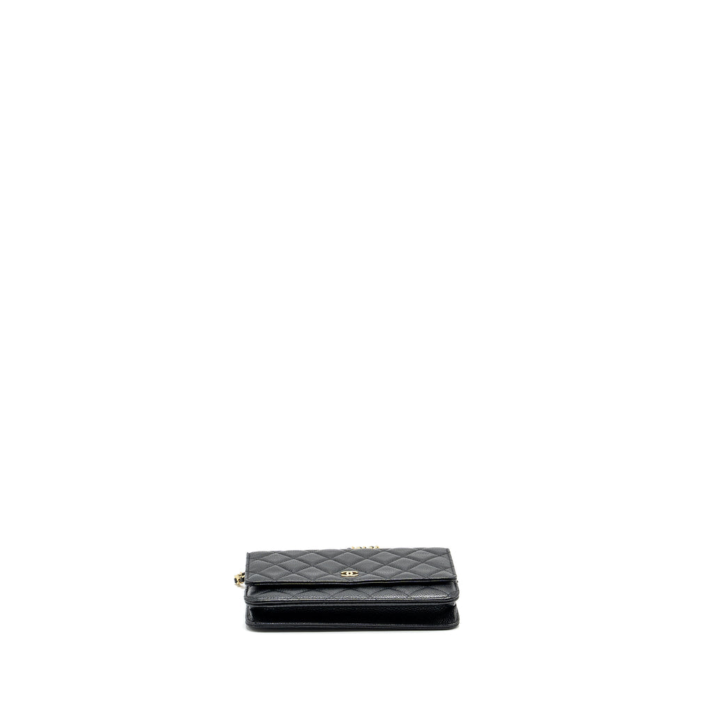 Chanel Classic Wallet On Chain Caviar Black