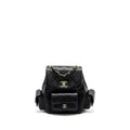 Chanel Triple Pocket Backpack Caviar Black L (Microchip)