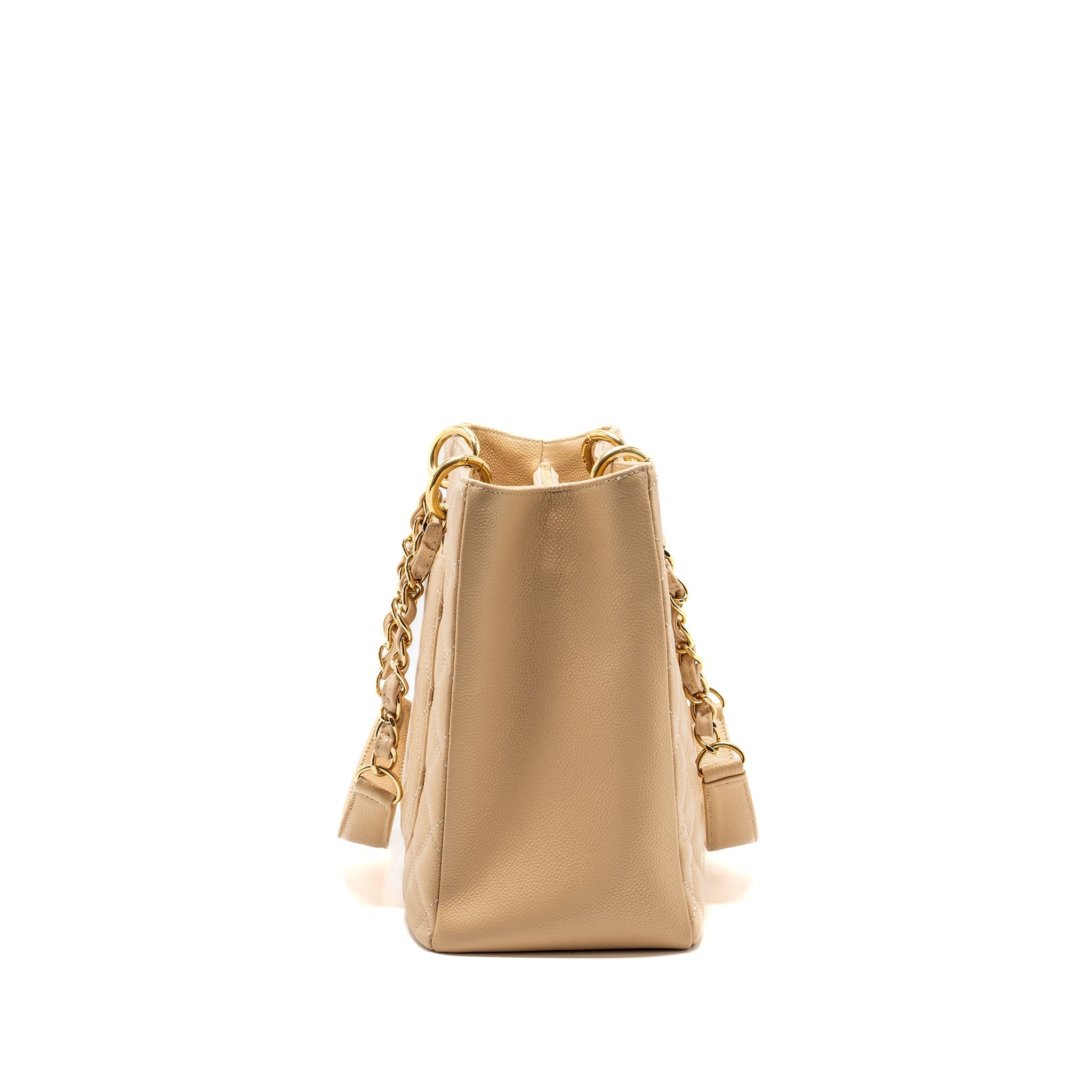 Chanel Grand Shopping Tote Caviar Beige