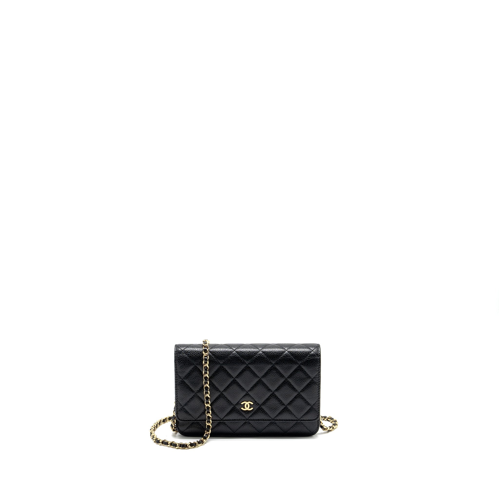 Chanel Classic Wallet On Chain Caviar Black