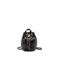 Chanel 22S Candy Chains Mini Bucket Backpack Lambskin Black  (Microchip)