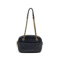 Chanel 18C CC Camera Bag Calfskin Navy