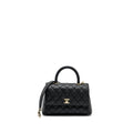 Chanel Small COCO Handle Caviar Black L (Microchip)