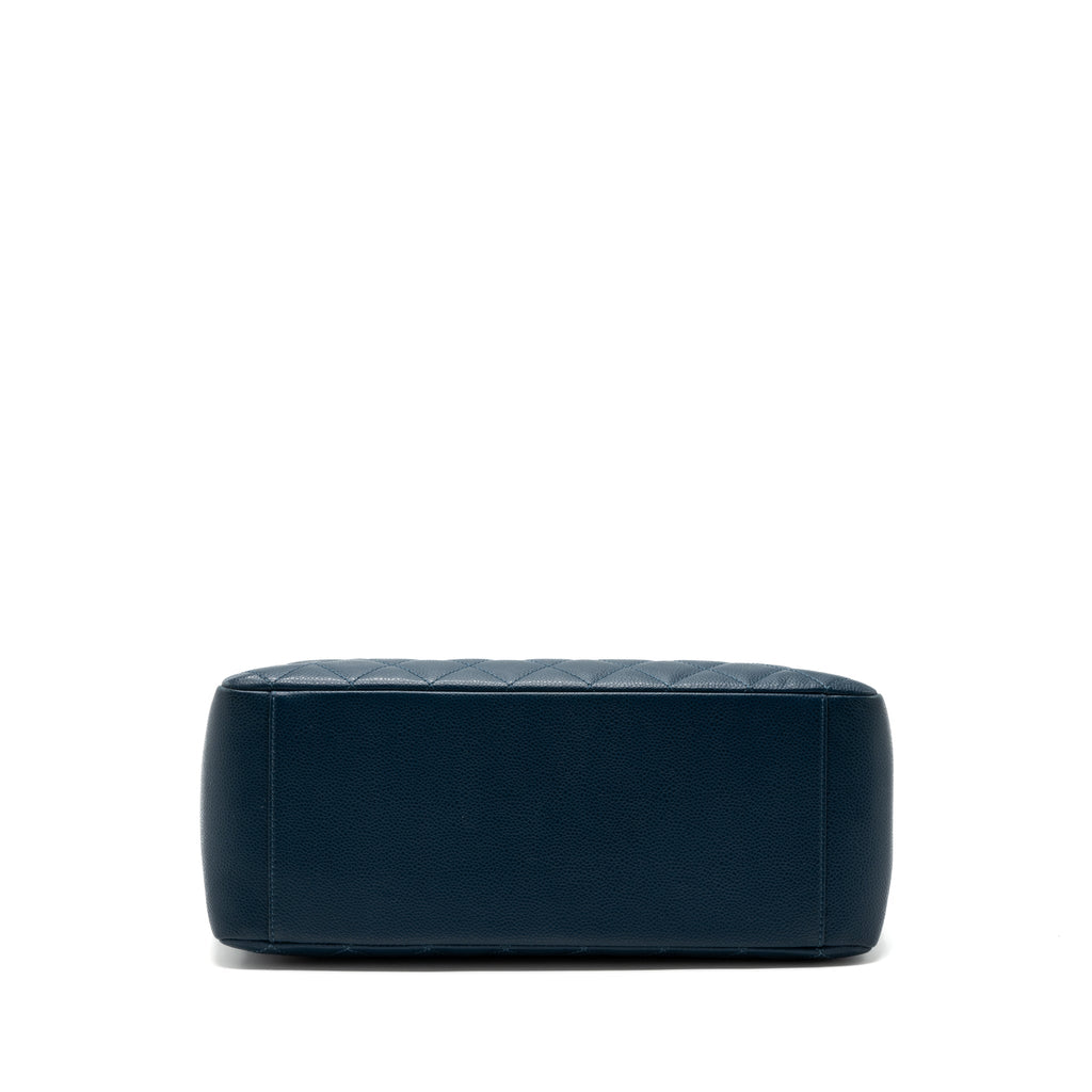 Chanel Grand Shopping Tote/ GST Caviar Dark Blue