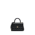 Chanel SMALL COCO HANDLE CAVIAR black L (microchip)