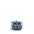 Chanel Small Bucket Bag Denim Blue L (Microchip)