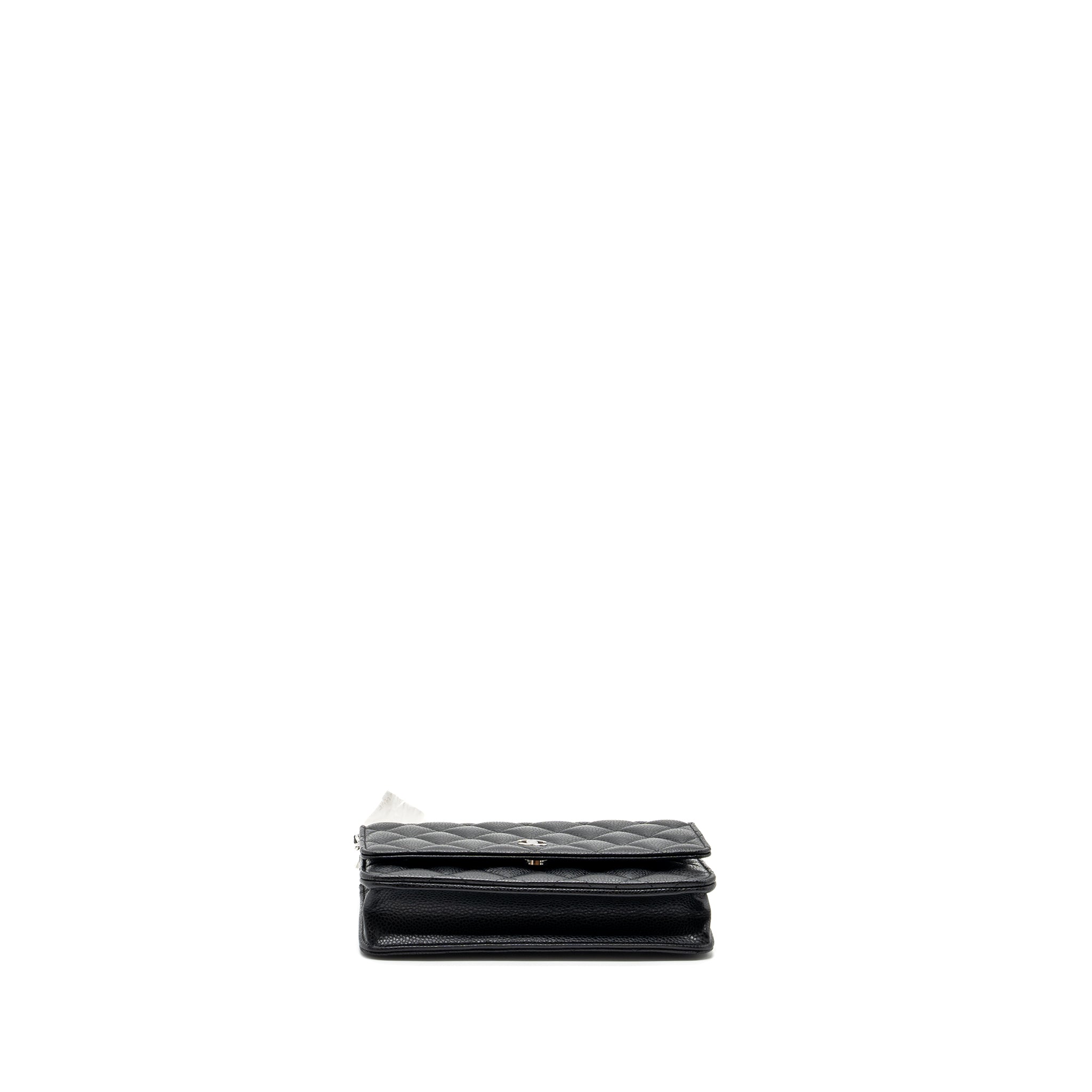 Chanel Classic Wallet on Chain Caviar Black  (Microchip)