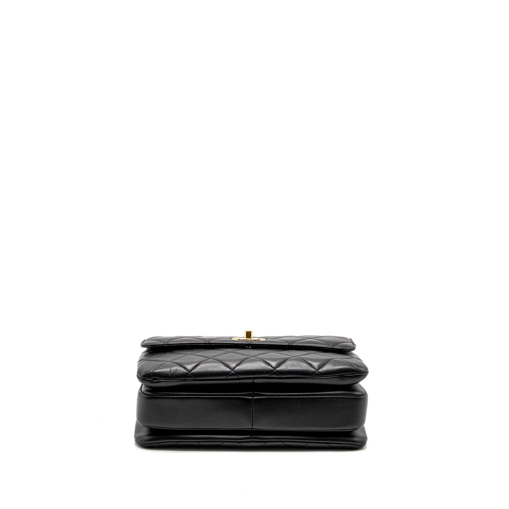 Chanel Small Trendy CC flap Bag Lambskin Black