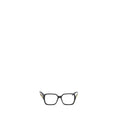 Chanel square glasses frame with chanel letter black