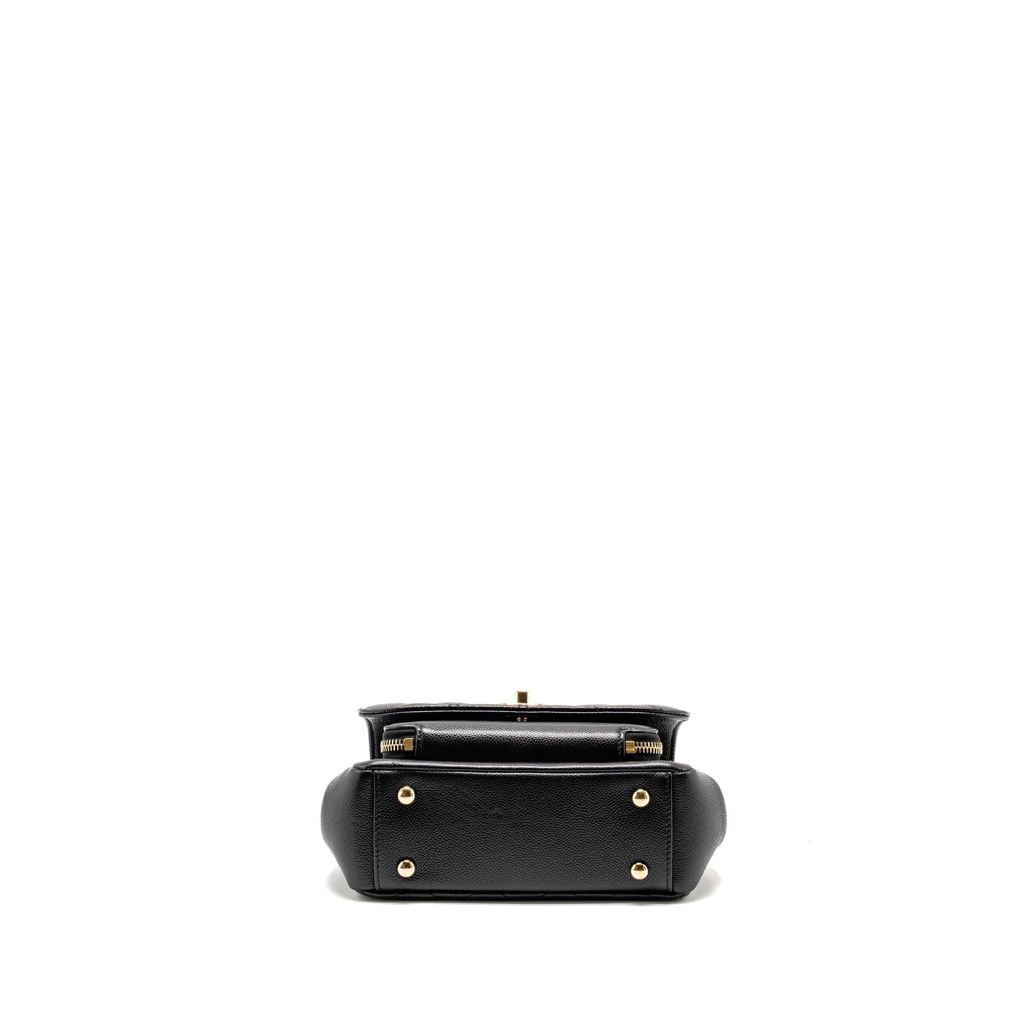 Chanel Small Business Affinity Caviar Black L (Microchip)