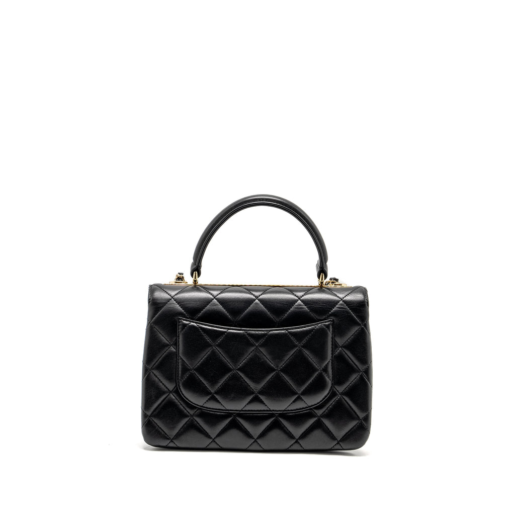 Chanel Small Trendy CC flap Bag Lambskin Black