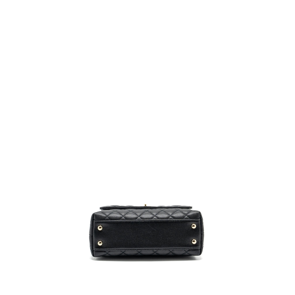 Chanel Small COCO Handle Caviar Black L (Microchip)