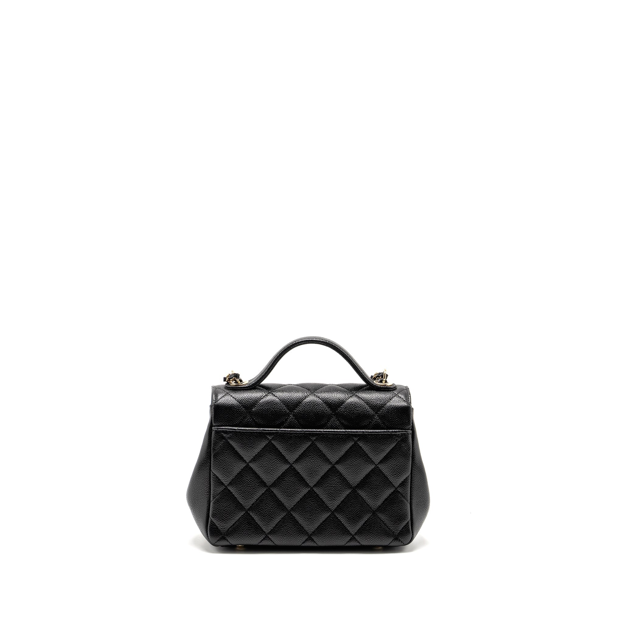 Chanel Small Business Affinity Caviar Black L (Microchip)