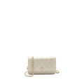 Chanel Classic Wallet on Chain Caviar Creamy White L(microchip)