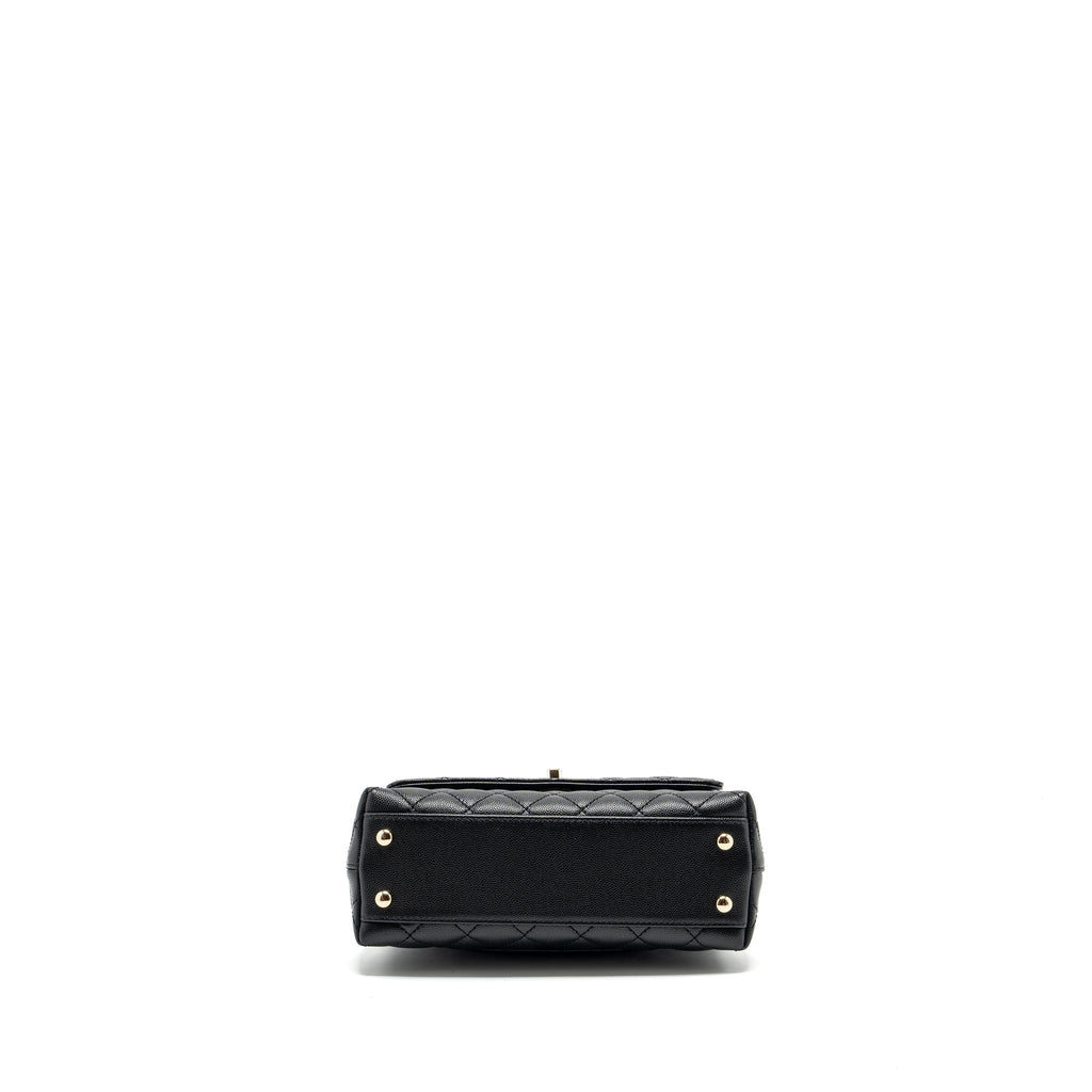 Chanel SMALL COCO HANDLE CAVIAR black L (microchip)