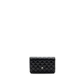 Chanel Classic Wallet on Chain Caviar Black  (Microchip)