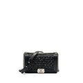 Chanel Medium Boy Bag Tweed/Calfskin black/Multicolour