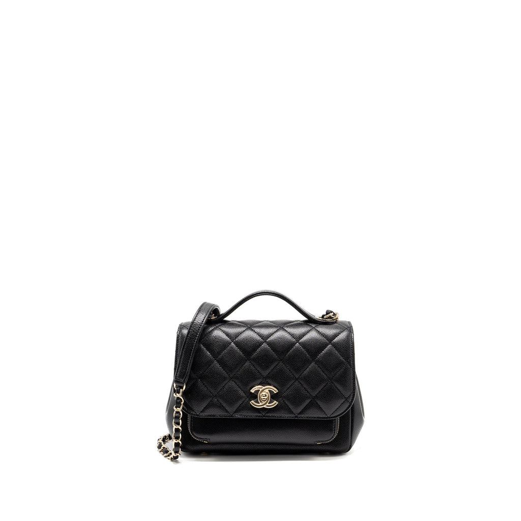 Chanel medium business affinity caviar black L (Microchip)