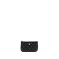 Chanel Classic Small Zipped Pouch Grained Shiny Calfskin Black L (Microchip)