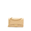 Chanel Medium Classic Double Flap Bag Caviar Beige