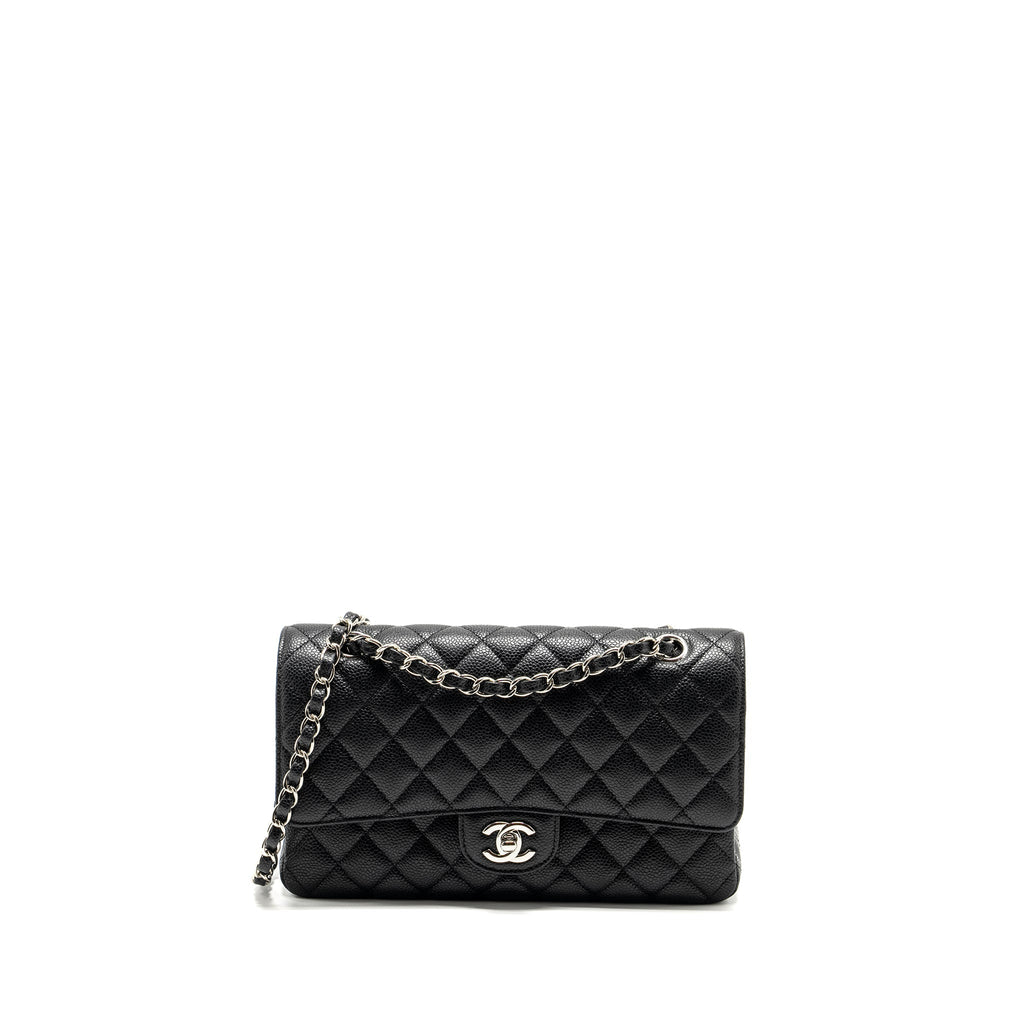 Chanel Medium Classic Double Flap Bag Caviar Black