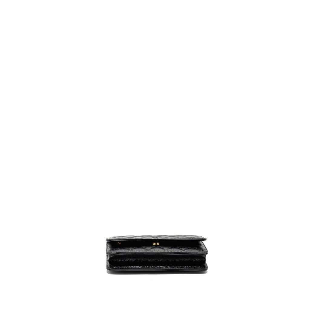 Chanel Classic Wallet on Chain Caviar Black (microchip)