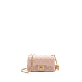 Chanel 23K pearl crush mini rectangular flap bag lambskin light pink  (Microchip)