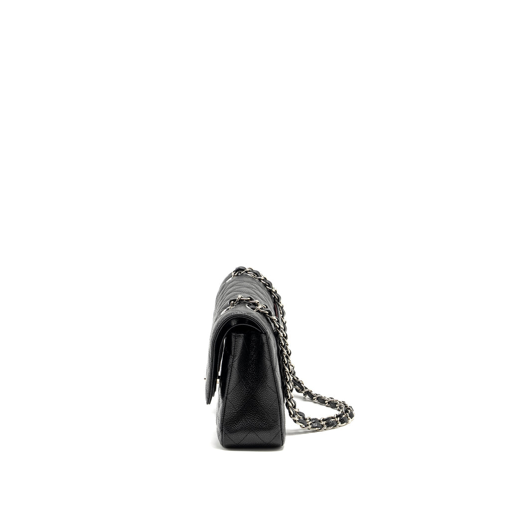 Chanel Medium Classic Double Flap Bag Caviar Black