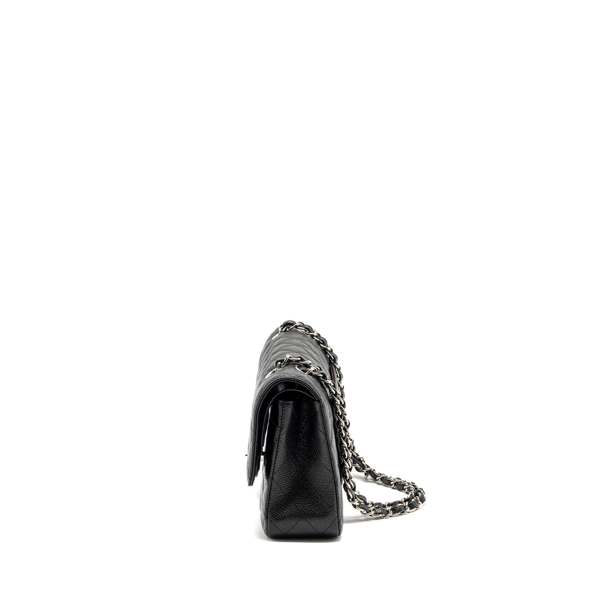 Chanel Medium Classic Double Flap Bag Caviar Black