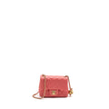 Chanel Pearl Crush Mini Square Flap Bag Lambskin Pink