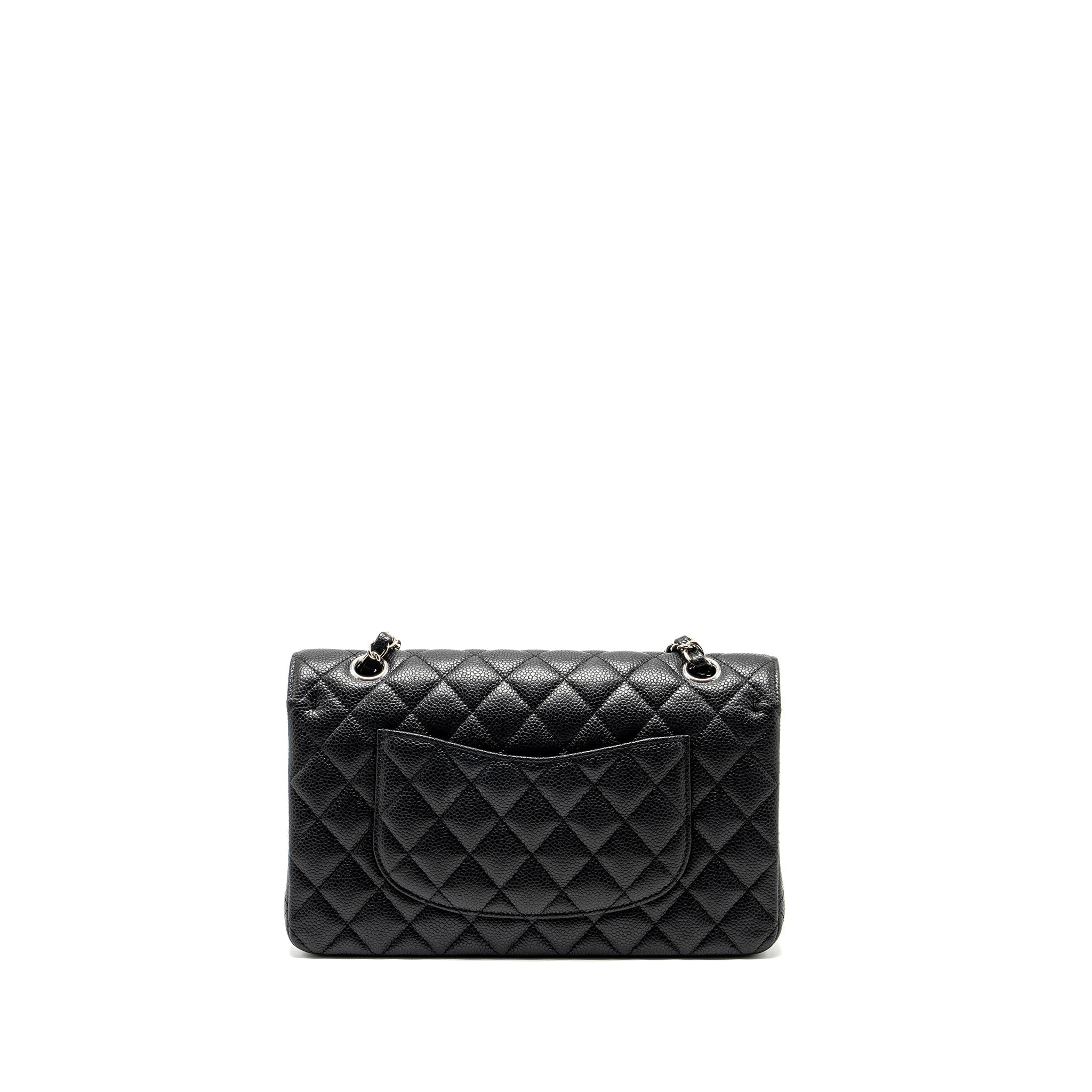 Chanel Medium Classic Double Flap Bag Caviar Black