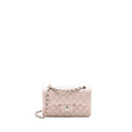 Chanel Small Classic Double Flap Bag Lambskin Light Purple  (Microchip)