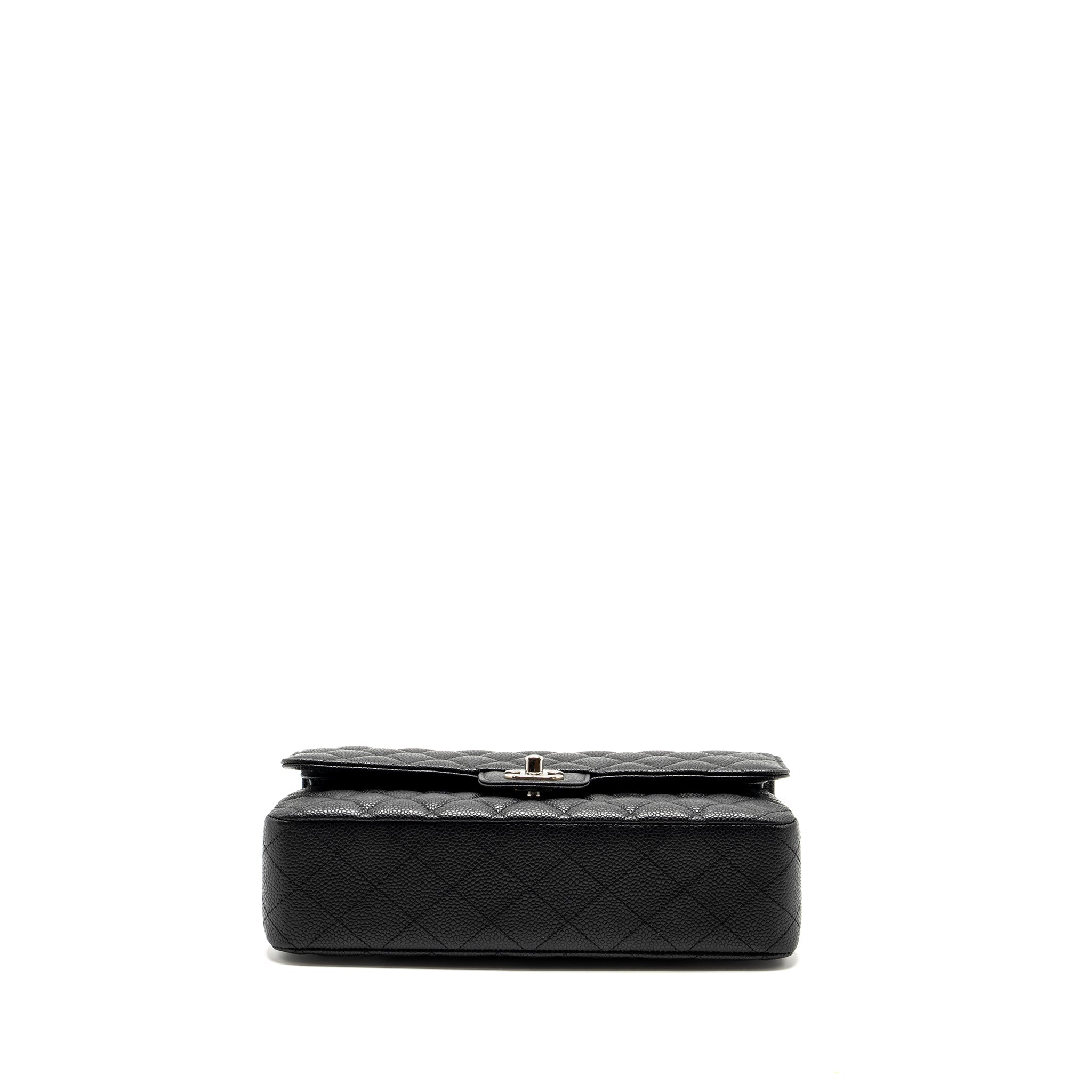 Chanel Medium Classic Double Flap Bag Caviar Black