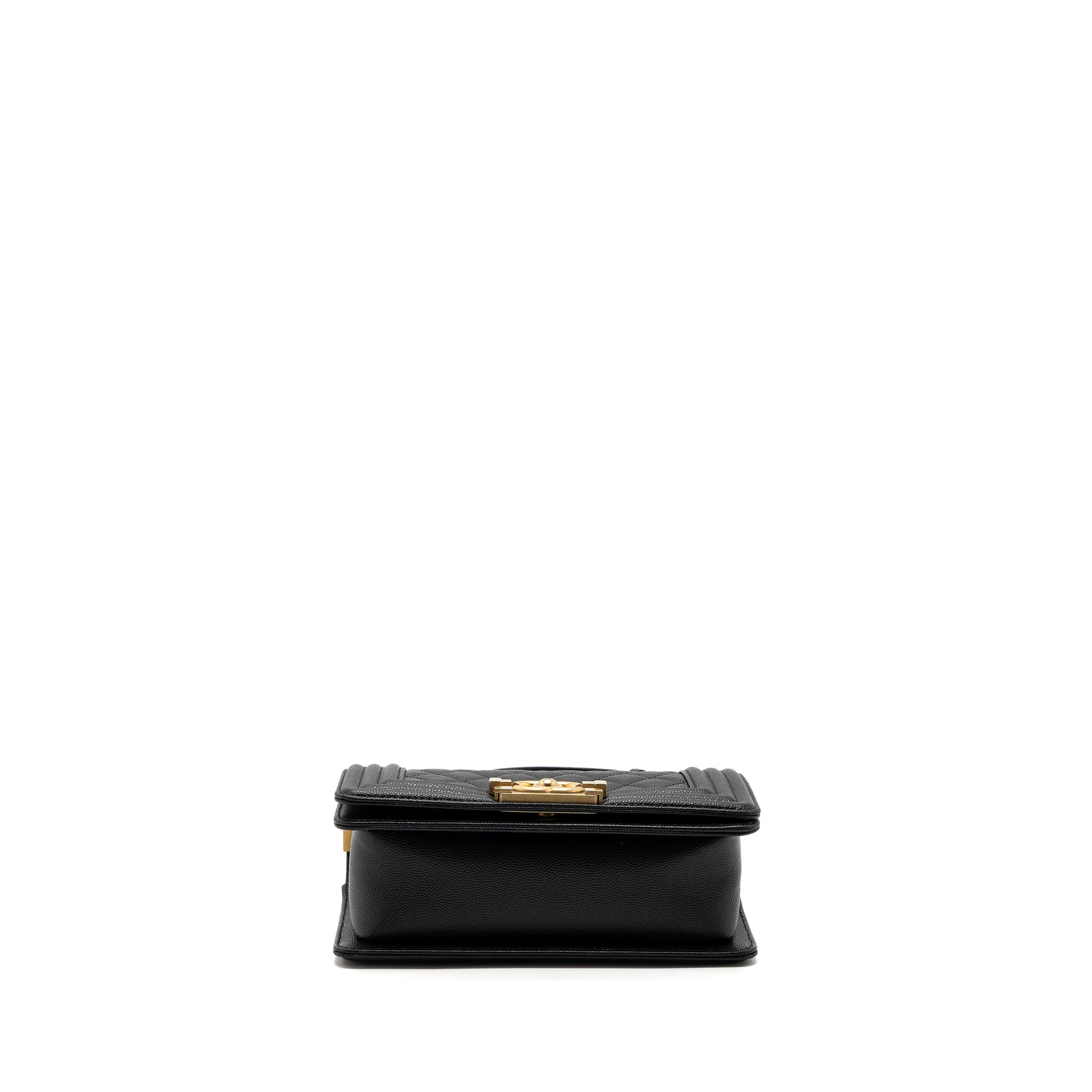 Chanel Small Boy Bag Caviar Black