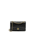 Chanel  Medium Classic Double  Flap Bag Lambskin Black