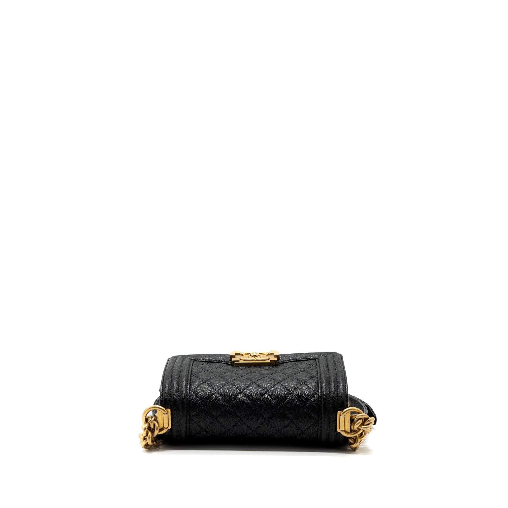Chanel Small Boy Bag Caviar Black