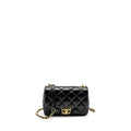 Chanel 22B Mini FlapBag Lambskin Black  (Microchip)