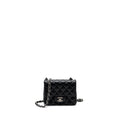 Chanel Classic Mini Square Flap Bag Caviar Black